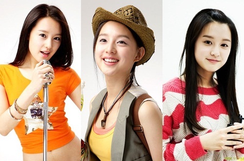 Vẻ đẹp trong sáng thuở mới vào nghề của Kim Ji Won. (Nguồn: Canva)