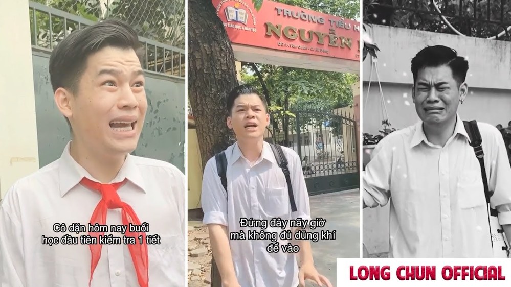 Long Chun biểu cảm hài hước, vui nhộn - Ảnh Youtube - Tin sao Việt - Tin sao Việt - Sao Việt scandal - Sao News - Sao News